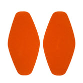 Elleboogstukken | oranje | opstrijkbaar katoen Elleboogstukken HKM366666 4000315073658